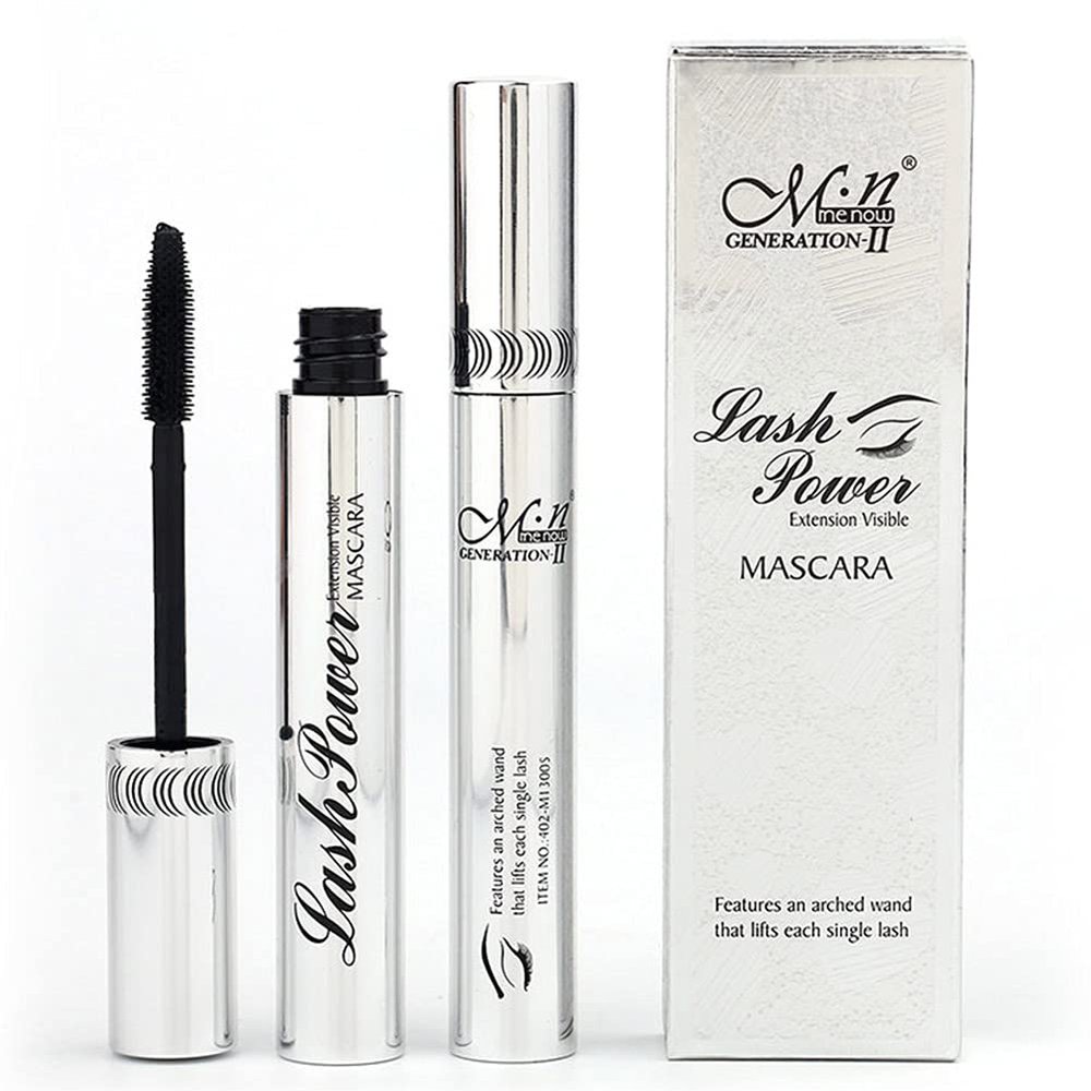 Brrnoo Black Mascara Waterproof, Extra Long Thick & Voluminous Lash Mascara,Long-lasting Lengthening & Volumizing Eyelash Mascara Eye Comestic Tool