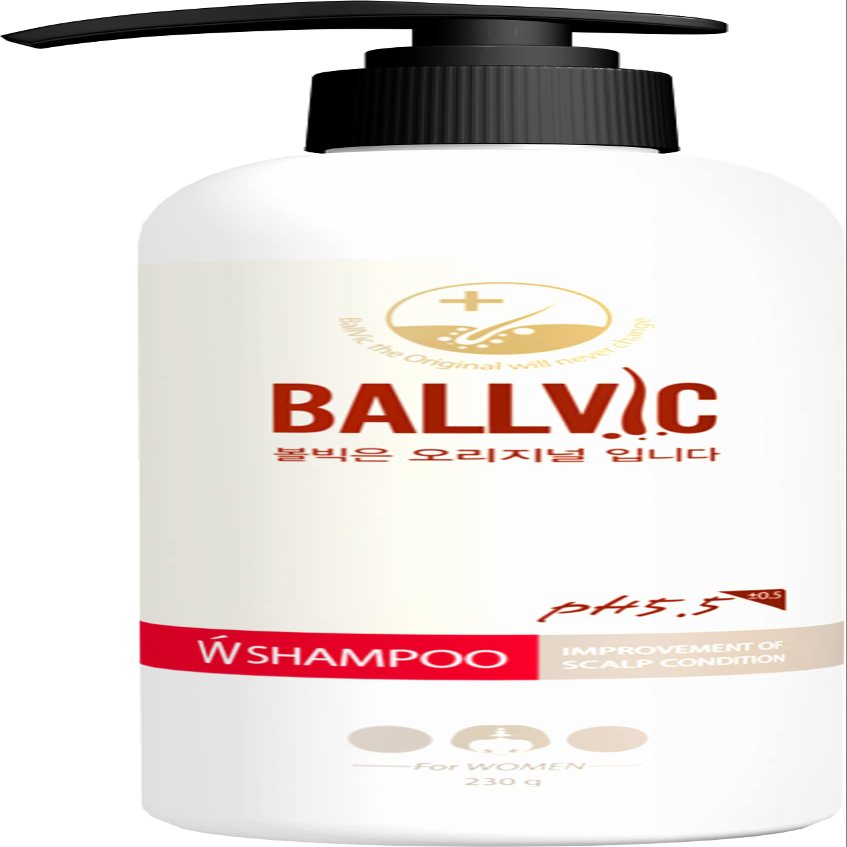 BallVic W Shampoo for Women - Hair Regrowth Scalp Care Hair Loss Caffeine Honey Volumizing PH 5.5 Shampoos for Women 8.1 Oz (230 g)