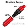 Tattoo Kit Professional Rocket Tattoo Machine Pen Motor Strong Tattoo Power Supply 10 Pcs Cartridge Needle Tattoo Supplies,Gold view 2