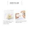 Urban Leaves 100% Pure Cotton Facial Pads  65mm Diameter, Unbleached, Non-Fluorescent, Vegan Certified  with Tongs  Soft Toner Pads for Sensitive Skin, Cleansing & Makeup Removal  Made in Korea view 3
