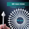 60 Wax Applicator Sticks for Hair Removal - Nasal, Ear, Face, Eyebrow Waxing Kit for Men & Women by Charmonic view 3