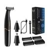 Electric Shaver Bikini Trimmer, Wet & Dry Rechargeable Cordless Painless Electric Razor for Women, LED Display Nose Hair Trimmer 3 in 1 Grooming Kit (Black) view 1