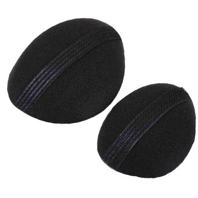 2pcs Sponge Foam Hair Volume Bump Up Insert Clip Hair Base Styling Accessories Hair Volume Padding Insert Tool Black