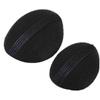 2pcs Sponge Foam Hair Volume Bump Up Insert Clip Hair Base Styling Accessories Hair Volume Padding Insert Tool Black view 1