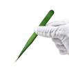 Eyelash Extension Tweezers ESD-15 Stainless Steel Tweezers, Used for Eyelash Extension, Manual Calibration Straight Tweezers (Green) 1pcs view 1