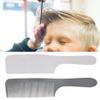 Curved Barber Clipper Comb, 2 Pack Blending Comb Heat with Plastic for Men, Detangling Hair Brush for Curly Dry Wet Long Thick Hair view 3