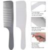 Curved Barber Clipper Comb, 2 Pack Blending Comb Heat with Plastic for Men, Detangling Hair Brush for Curly Dry Wet Long Thick Hair view 4