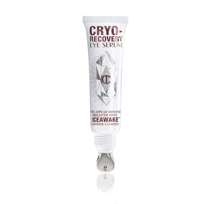 Charlotte Tilbury Cryo-Recovery Eye Serum - Cooling Dark Circles Under Eye Treatment - Addresses Fine Lines, Wrinkles & Puffiness - Infused with Caffeine to Boost Elasticity