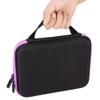 Haowecib Essential Oil Box, Essential Oil Case EVA Material 63 Slots Capacity for Moving for Travel(Purple) view 2