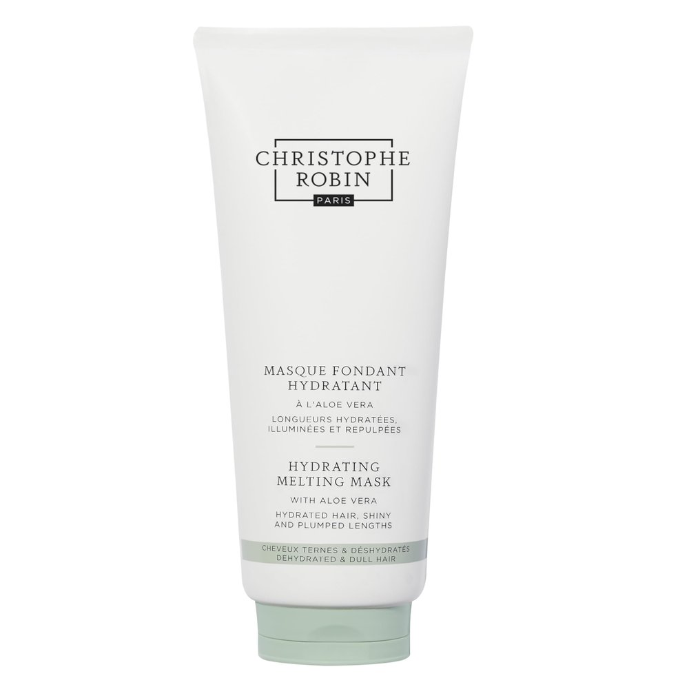 Christophe Robin Hydrating Melting Mask With Aloe Vera for Dry, Dull Hair - Lighweight 6.7 fl. oz