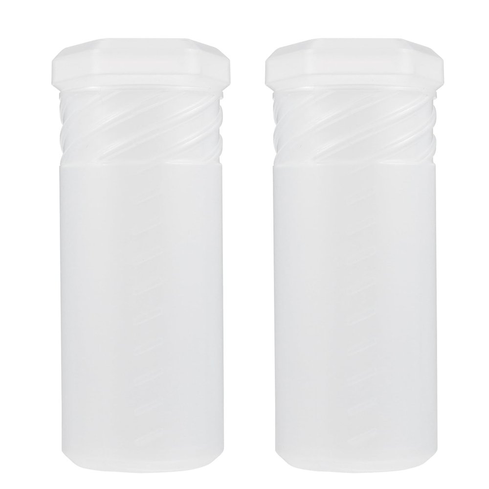 2pcs Portable Shaving Brush Travel Cases Shave Brush Holder Stands with Adjustable Height for Shaving