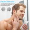 2pcs Portable Shaving Brush Travel Cases Shave Brush Holder Stands with Adjustable Height for Shaving view 3