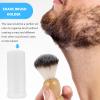 2pcs Portable Shaving Brush Travel Cases Shave Brush Holder Stands with Adjustable Height for Shaving view 4