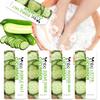 nbc BeautiLab Pedicure Kit Foot Soak Set: Bubble Salt, Sugar Scrub, Massage Mask, Massage Lotion in a Box, 4 Step Foot Spa Kit for Dry Feet,Tired Feet(1 Set Cucumber) view 1