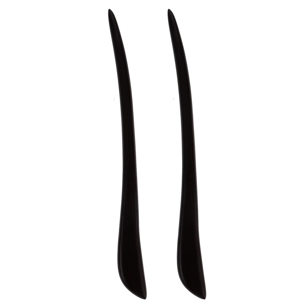 2pcs Count Hair Sticks Natural Ebony Wood Hair Sticks Japanese Hair Chopsticks Pencil Hair Sticks Buns Hair Pins for Women