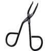 AAProTools Perfectweeze Slant Tip Tweezer, with Easy Scissor Handle Full Black view 1