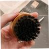 Beaupretty 3pcs Boar Bristle Beard Brush for Men Premium Beard Grooming Tool for Easy Care and Styling Moisture-resistant and Design for Travel and Home Use view 3