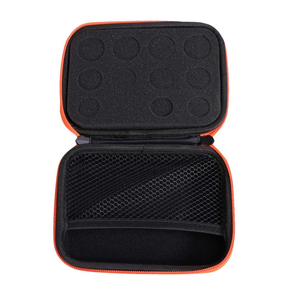 FOMIYES 5ml-15ml Essential Oil Storage Bag Travel Case Essential Oil Holder Aromatherapy Bottle Storage Eva Material Case