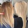 HAIR BAR NYC 20 Volume - Blond Plex Anti-Yellow Porfessional Lightening System for Charcoal Hair Bleach - Violet Developer with Plex, Reduce Brassy, Eliminates Orange Tones 33.8oz/1lt view 3