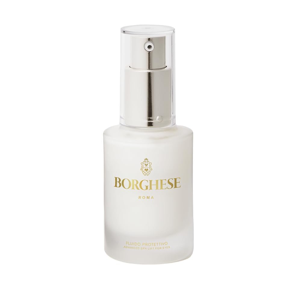 Borghese Fluido Protettivo Advanced Eye Lift, Brightening and De-Puffing Eye Treatment, 1 Fl Oz