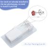 Chumia 12 Pack Disposable Ear Piercing Tool with 12 Pcs Ear Studs Safety Tool (5mm) Self No Pain Easy Use view 4