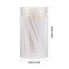 FOMIYES 100pcs Disposable Lip Brush Applicators Plastic Lipstick Wands for Lip Gloss and Makeup Application Beauty Tool for Precise Cosmetic Use view 2