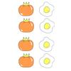 Temporary Rose Tattoo Stickers Gifts for Boys Birthday Summer Beach Sweet Tattoos 35 Flash Pictures (Yellow+Black) view 1