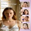 Rena Chris Gua Sha Facial Tools: Natural Amethyst Guasha Tool for Face Acupuncture Therapy, Facial Massager for Jawline Sculpting and Puffiness Reducing (Purple) view 4
