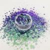15 Grams/jar - Changeable Chunky Mixes Sequins Glitter - Festival Rave Beauty Makeup Face Body Nail Art Tumbler Decoration PCM47 view 1