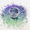 15 Grams/jar - Changeable Chunky Mixes Sequins Glitter - Festival Rave Beauty Makeup Face Body Nail Art Tumbler Decoration PCM47 view 2