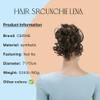 CAISHA Jumbo Hairpiece Scrunchy Updo Voluminous Curly Messy Bun Brown Mix G21L view 2