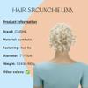 CAISHA Jumbo Hairpiece Scrunchy Updo Voluminous Curly Messy Bun Light Blonde G17L view 2
