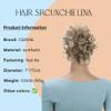 CAISHA Jumbo Hairpiece Scrunchy Updo Voluminous Curly Messy Bun Red Blonde Mix G20L view 2
