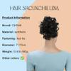 CAISHA Jumbo Hairpiece Scrunchy Updo Voluminous Curly Messy Bun Brown G18L view 2