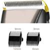 SMSOM Hair Clippers for Men, Men Beard Trimmer, Quiet Rechargeable Cordless Hair Trimmers, Electric Hair Clippers with Professional Scissors and Barber Cape (Gold) view 4