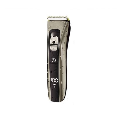 SMSOM Cordless Hair Clippers, Professional Hair Clippers, Beard Trimmer Kit for Face, Head, Body Hair Styling and Grooming, Rechargeable, Gold