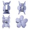 12-Piece Flower Claw Clips - Large Jaw Clips for Women & Girls - Thick & Thin Hair - 12 Colors - Matte, Non-Slip, Strong Hold view 3