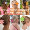 12-Piece Flower Claw Clips - Large Jaw Clips for Women & Girls - Thick & Thin Hair - 12 Colors - Matte, Non-Slip, Strong Hold view 4
