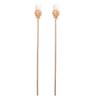 Beaupretty 2pcs Elegant Vintage Hair Sticks Chinese Hair for Women Lightweight Decorative Bun Accessories for Updos for Weddings and Special Occasions Random Style view 1