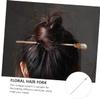 Beaupretty 2pcs Elegant Vintage Hair Sticks Chinese Hair for Women Lightweight Decorative Bun Accessories for Updos for Weddings and Special Occasions Random Style view 4