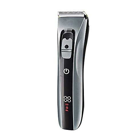 SMSOM Hair Clippers - Professional Hair Clippers for Men, Beard Trimmer, Cordless Electric Hair Trimmer, LCD Display, Waterproof, Rechargeable, Quiet