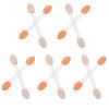 FOMIYES 100pcs Dual-sided Eyeshadow Sponge for Makeup Material Eye Brushes for Eyeliner Eyelash and Eyebrow Use Easy to Carry Skin-friendly Design view 1