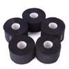 Barber Neck Strips - 5 Rolls 500 Pieces Black, Disposable & Flexible Paper for Hair Cutting, Salon Supplies, Water Resistant and Self-Adhering view 1