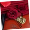 Beaupretty Wedding Hair Pins Rhinestone 6pcs Rose Floral Hairpin Set Bridal Hair Accessories view 4