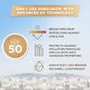 LOral Paris Sunscreen, Lightweight Matte Sunscreen For Oily Skin, UVA & UVB Protection, With SPF 50 PA+++, Matte & Fresh, UV Defender Serum Protector, 50 ml view 3