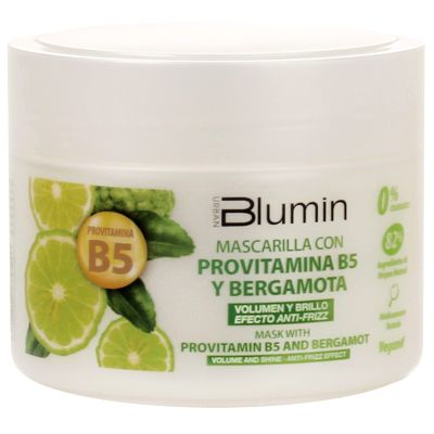 Blumin Anti-Frizz Effect Mask with Bergamot and Provitamin B5, Volume and Shine, 300 ml