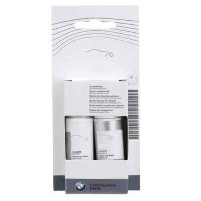 TOUCH UP STICK SET 2 X 12ML SILVER GREY METALLIC A08 51910301528