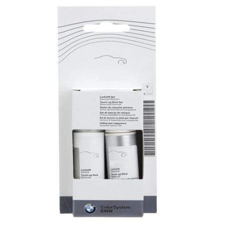 TOUCH UP STICK SET 2 X 12ML SILVER GREY METALLIC A08 51910301528