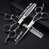 6 inch professional hairdressing scissors set, exquisite rose pattern, hair stylist special scissors styling tool, stainless steel multifunctional hairdressing set view 2