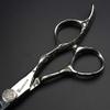 6 inch professional hairdressing scissors set, exquisite rose pattern, hair stylist special scissors styling tool, stainless steel multifunctional hairdressing set view 4